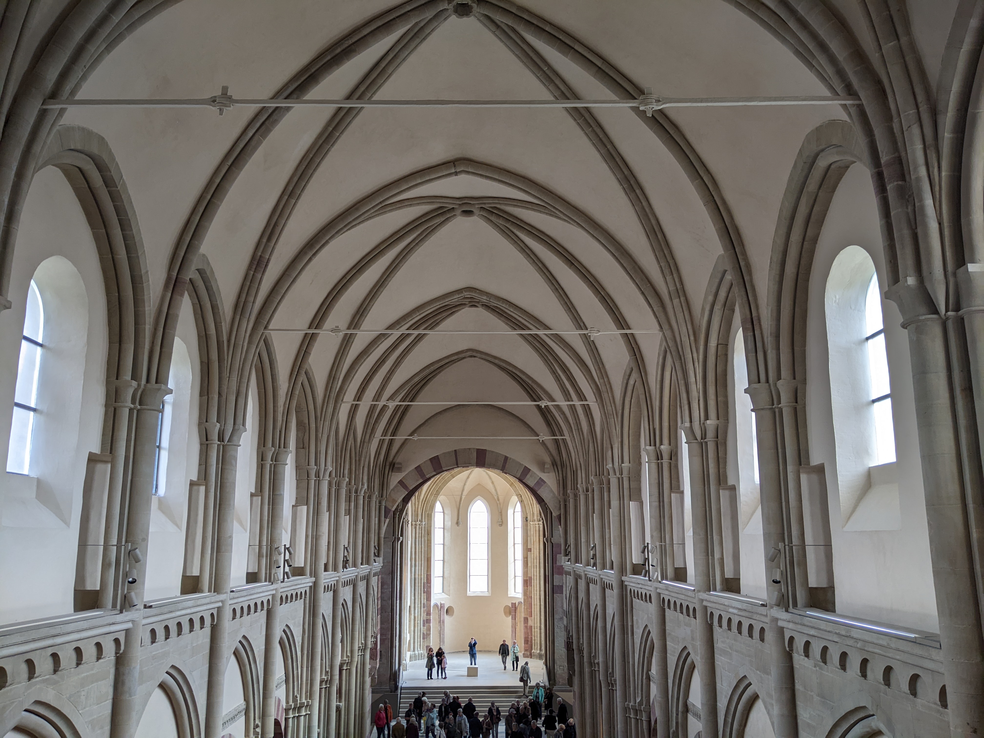 interior of the monestary church